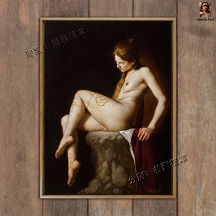 神圣喷泉 卡斯塔利亚泉 诗歌灵感源泉挂画世界名画《Castalia》