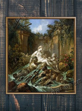 维纳斯的喷泉 Fountain of Venus Cleveland Museum 希腊神话挂画