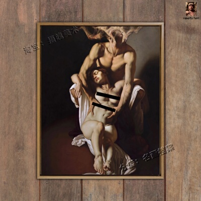 夜之泪 Roberto ferri 意大利当代艺术裸女画世界名画《Lacrima》