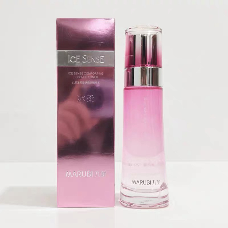 丸美冰柔安肤柔肤精粹水修护补水保湿修复红血丝美容院120ml