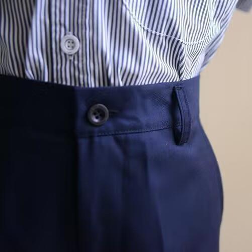 儿童藏蓝长裤表演服正装中大男童西裤西服裤子学生校服裤子深蓝色
