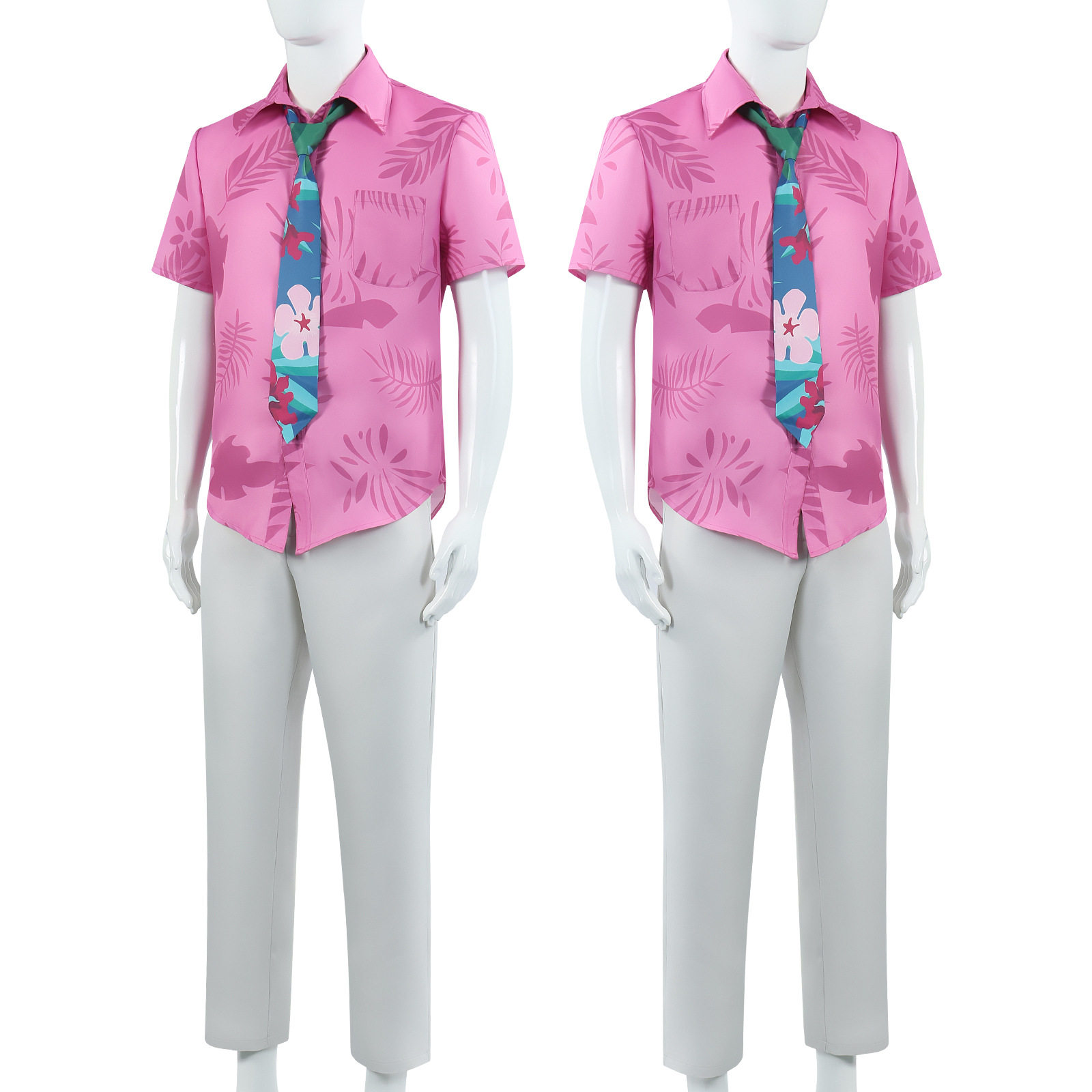 疯狂动物城2尼克cos服狐狸尼克休闲花色衬衫套装cosplay日常服装