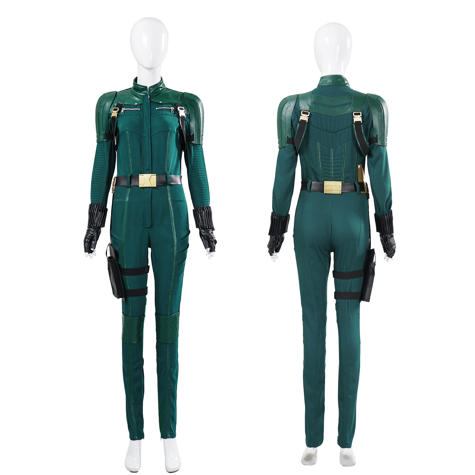 雷霆特工队二代叶莲娜cos服黑寡妇叶莲娜连体衣演出cos服源头