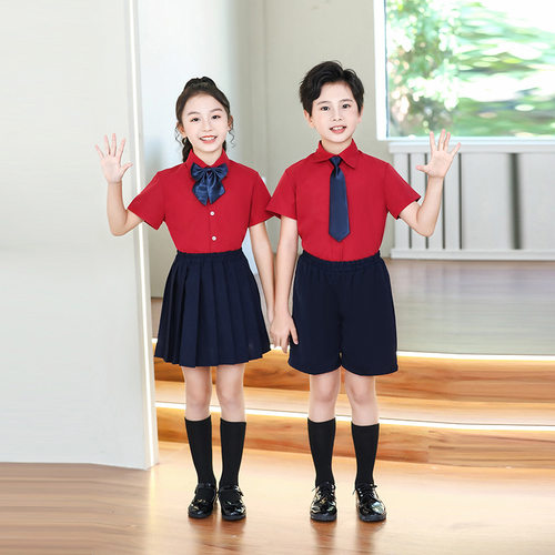 六一儿童演出服小学生表演服幼儿园夏季套装