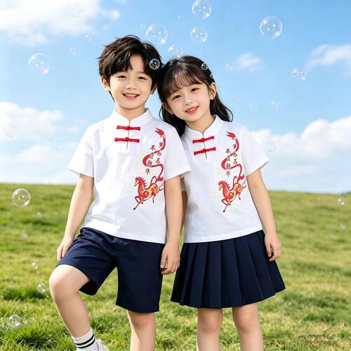61儿童合唱服演出服中国风汉服幼儿园小学生大合唱服团表演服装