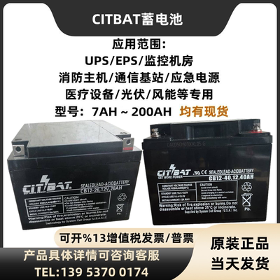 狮牌CB12-26 12V12AH20AH26AH40AH UPS直流屏应急EPS