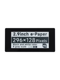 2.9寸触控墨水屏模块 SPI通信接口 2.9inch Touch e-Paper HAT