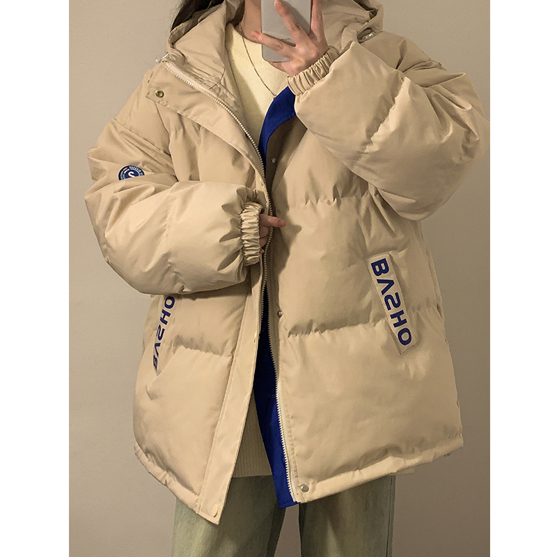 胖mm大码羽绒棉服女冬季