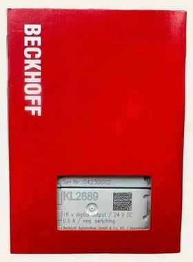 倍福模块KL1889 KL2889 KL3204 EL6751 EL6731 KL2809 KL1809