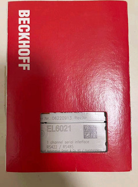 全新倍福模块EL6021 EL6022 EL6002 EL5101 EL6692 EL5001 EL1904