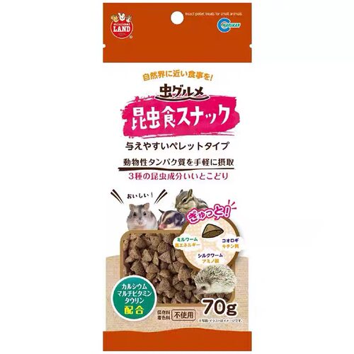 日本马卡昆虫小食补充蛋白质仓鼠金丝熊刺猬高营养辅粮磨牙零食