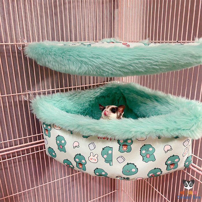 【招牌】长毛扇形窝蜜袋鼯加厚保暖冬季绒窝跳台窝盖可两用送挂环,宠物/宠物食品及用品,窝,淘宝优惠券,粉丝福利购,淘宝优惠卷