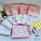 奶鼠纯棉夏季 松鼠 毯子蜜袋鼯毯子 Sea蜜袋鼯小被子龙猫貂 Candy