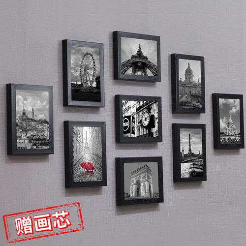 客厅照片墙创意相框墙墙面相架