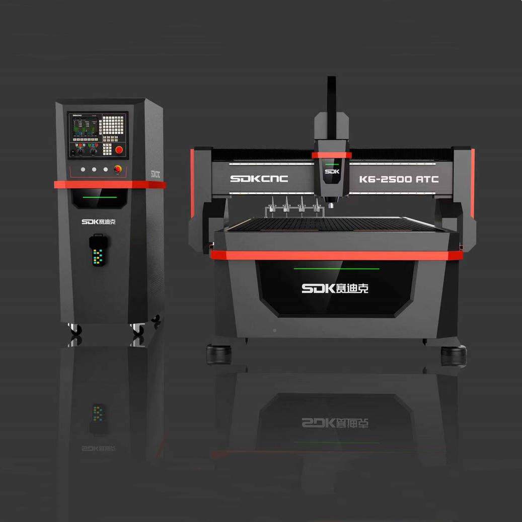 工赛厂 字迪克工业级雕刻机 亚空克力水SDK-2500晶字广告密度板镂