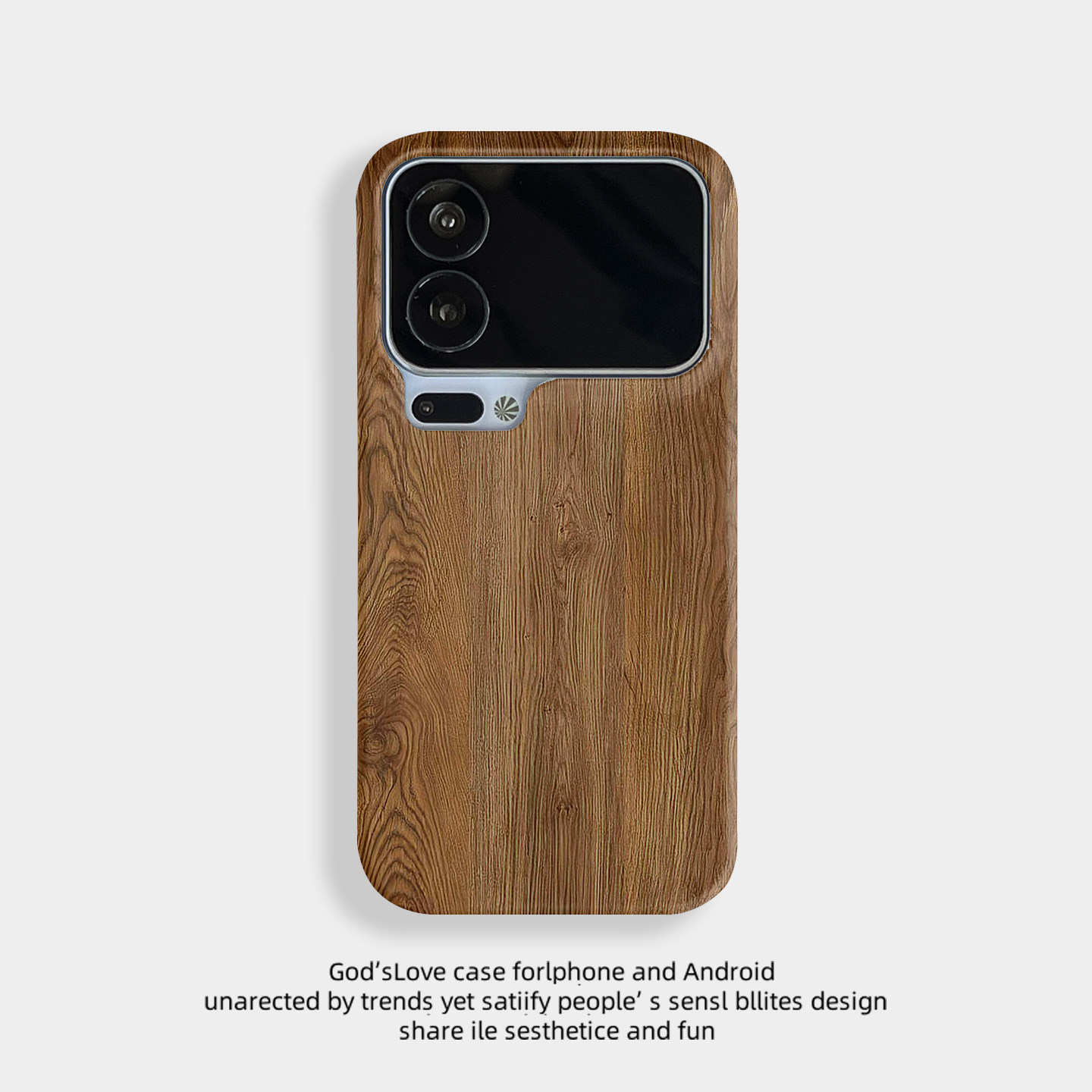 胡桃木纹 适用小米17手机壳新款简约个性创意小米17PROMAX保护套半包边耐脏塑料硬壳小众时尚男女款