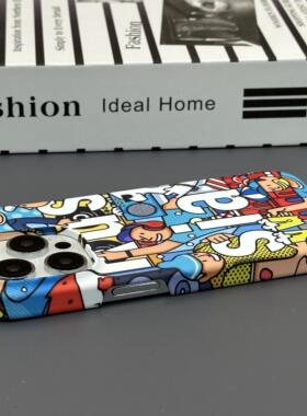 Rus适用苹果14Pro手机壳iPhone13ProMax硬壳12Pro磨砂iPhone11菲林XR/XSMAX个性保护套简约15PRO/16/17PROMAX