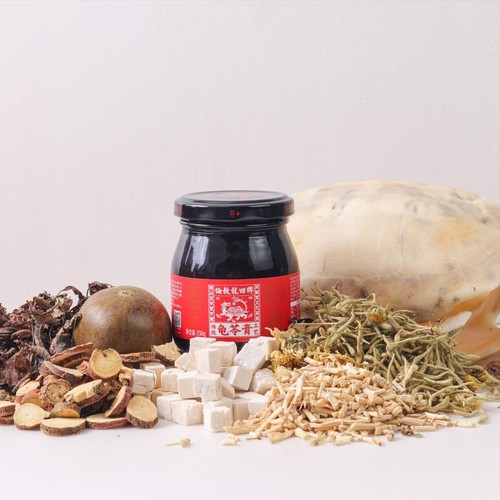 伦教龙田牌龟苓膏无糖零脂低热量龟甲熬煮制清热下火滋补果冻零食