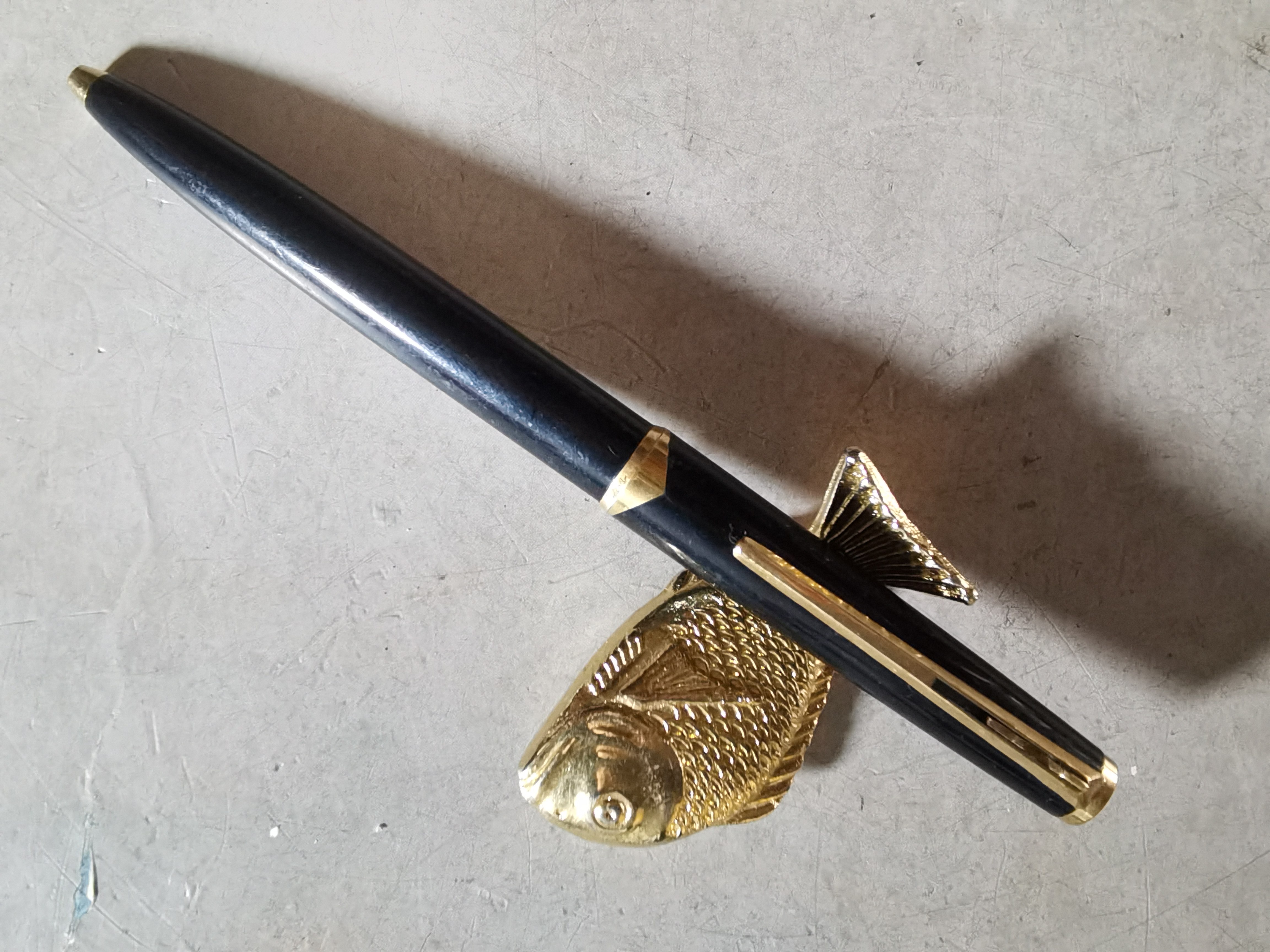 阅古斋日本回流德国龙181正品二手圆珠笔怀旧学生文具练字笔包邮