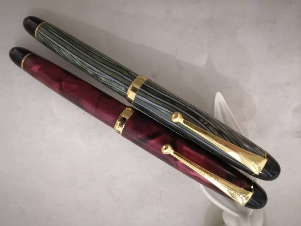 阅古斋270赛璐璐旋帽满50元钢笔