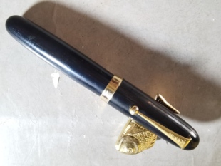 阅古斋日本产古董旋帽明尖正品二手老钢笔怀旧学生文具练字笔包邮