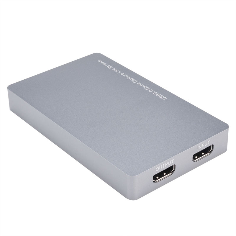 4K60 프레임 입력 풀 HD HDMI 캡처 카드 USB3.0 PS4|SWITCH 비디오 게임 라이브 박스