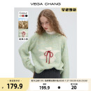 新款 女2025年秋季 现货 设计感甜美风小熊毛衣 新年羊毛针织衫