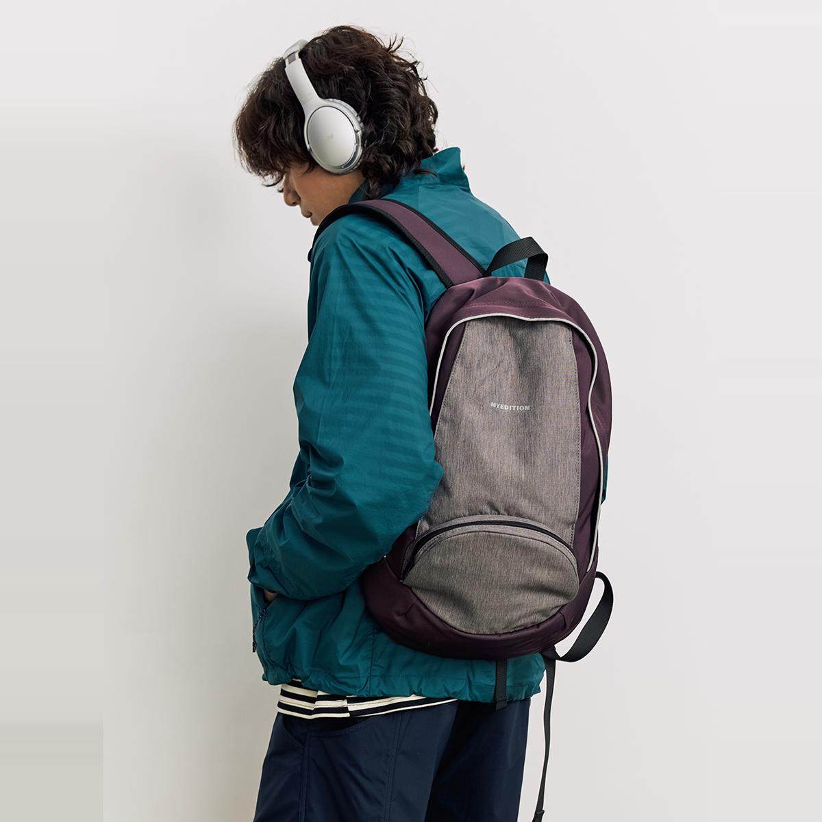 MYEDITION通勤双肩包男女同款