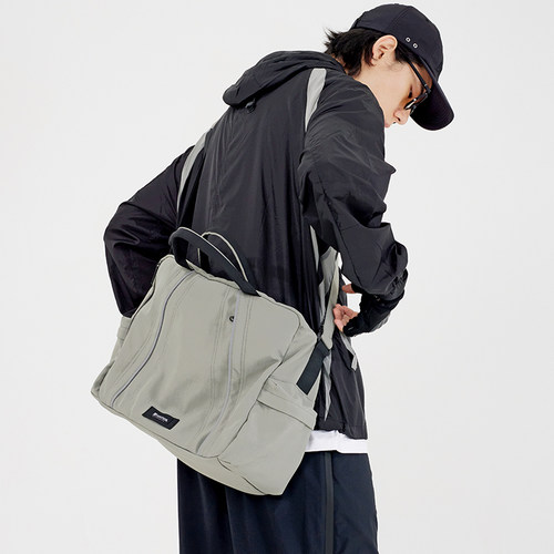 MYEDITION斜挎包水洗尼龙通勤