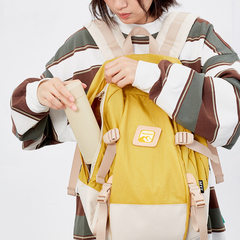 BI -Shoulder Bag Tide Thương hiệu Nhật Bản Retro Outdoor Mountain Camping Ins lớn Máy tính chống thấm nước Máy tính Backpack Backpack sinh viên túi balo du lịch túi xách du lịch nam