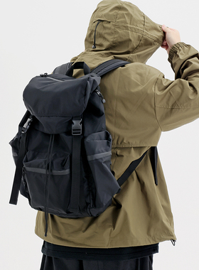 MYE双肩包潮牌轻量化大容量健身骑行头盔包通勤电脑书包登山背包