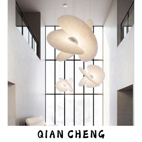 意大利原版工艺Luceplan Levante现代北欧客厅餐厅民宿异形吊灯