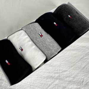 Men's Pure cotton Socks 5 pairs box 实用时尚男士纯棉袜子5双