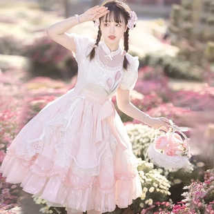 原创设计花与诗op洛丽塔日常可爱lolita甜美连衣裙6734