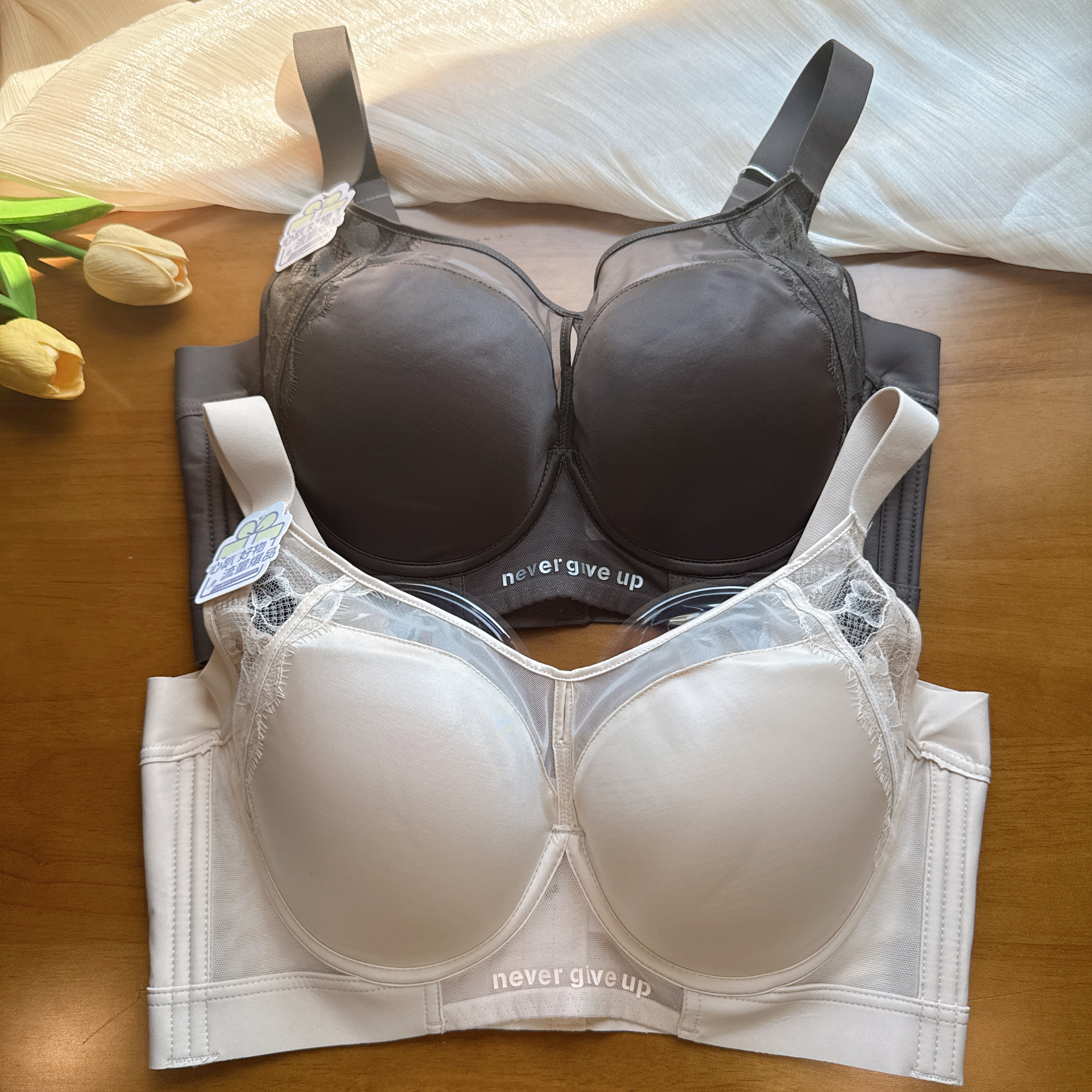 康舒美8692内衣女夏薄款大胸显小CD定型全罩杯收副乳防下垂文胸罩图片