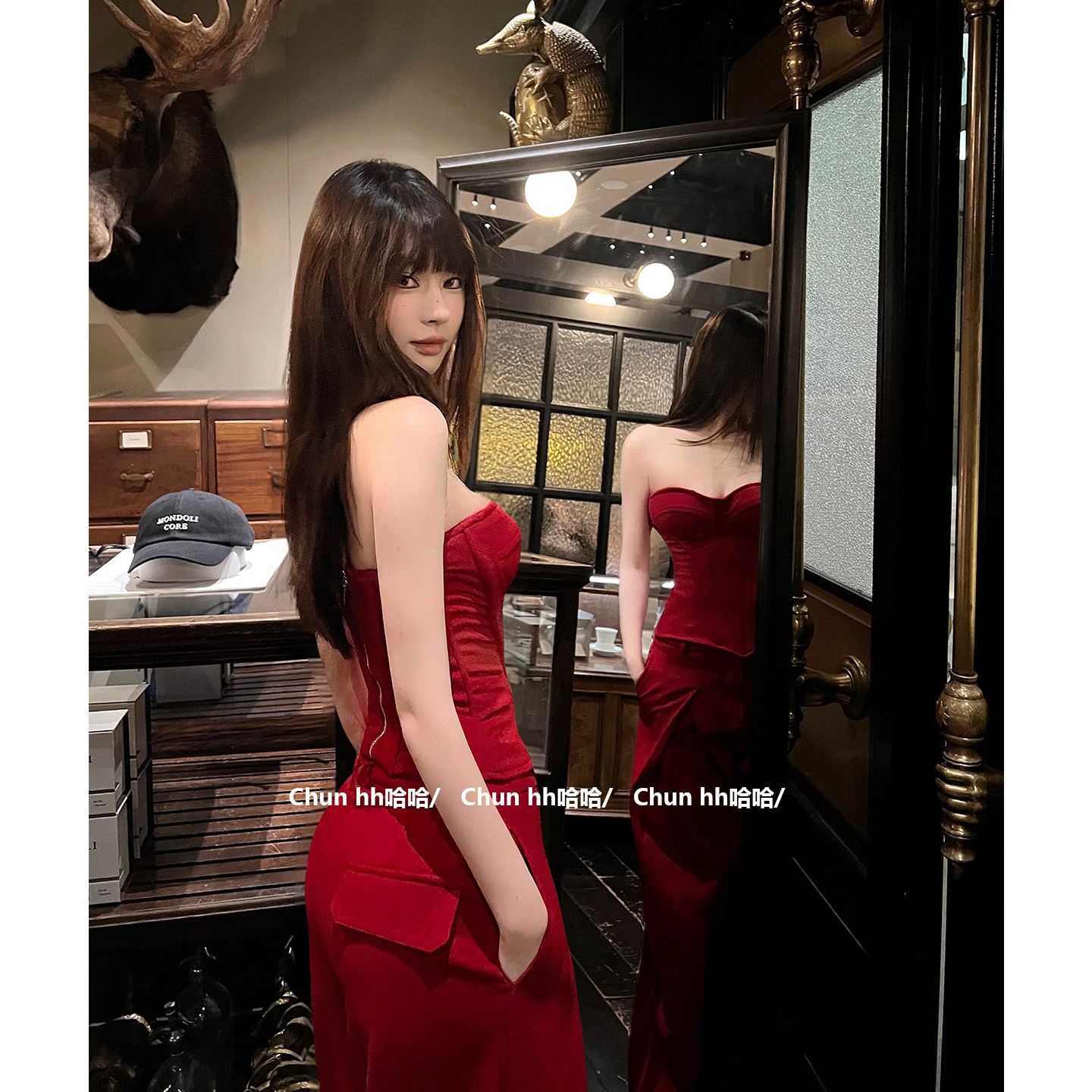 【送运费险】圣诞穿搭跨年两件套