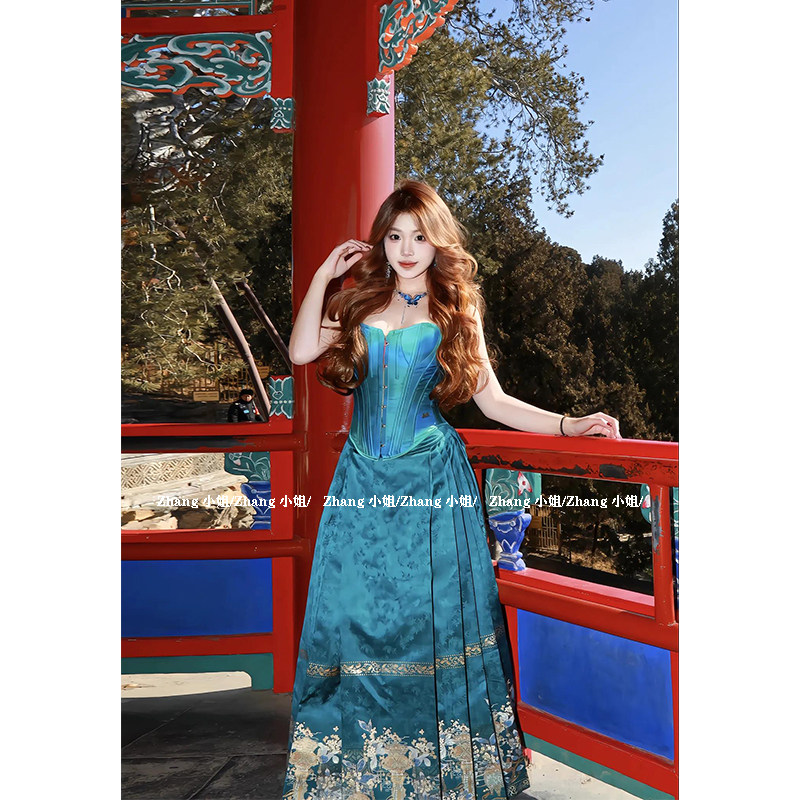 【送运费险】新中式国风马面裙女