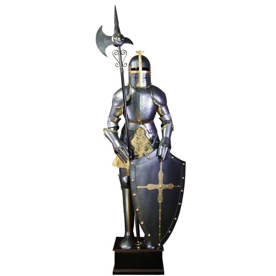 中世纪铠甲武士骑士盔甲酒吧欧式工艺摆件斯巴达300勇士创意新品