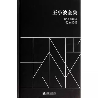 正版现货 似水柔情(精)/王小波全集 王小波 北京联合