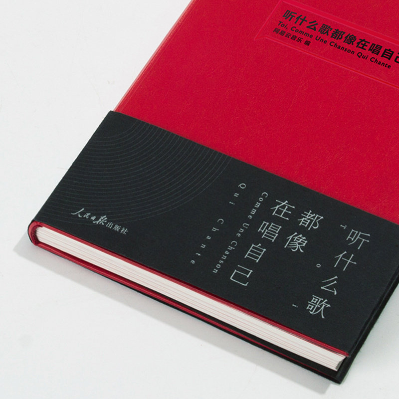 【丁磊亲笔作序】 听什么歌都像在唱自己 网易云音乐乐评笔记书 人民