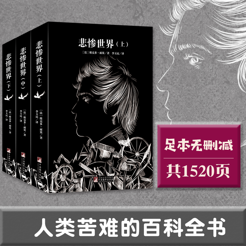 悲惨世界上中下经典新读