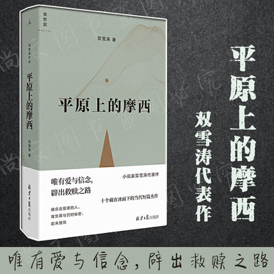 【理想国正版现货】平原上的摩西 双雪涛 著 全新典藏版 刺杀小说家 飞行家 猎人 聋哑时代 翅鬼 周冬雨 刘昊然 现当代畅销小说书