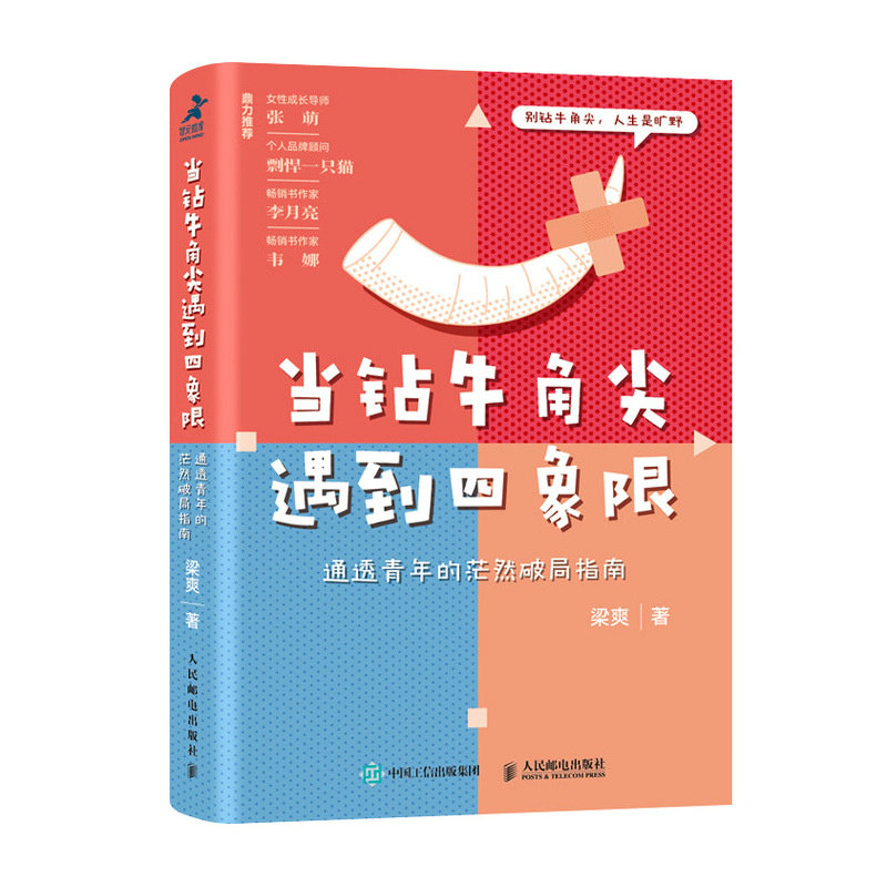 正版现货: 当钻牛角尖遇到四象限通透青年的茫然破局指南 9787115641281 人民邮电出版社