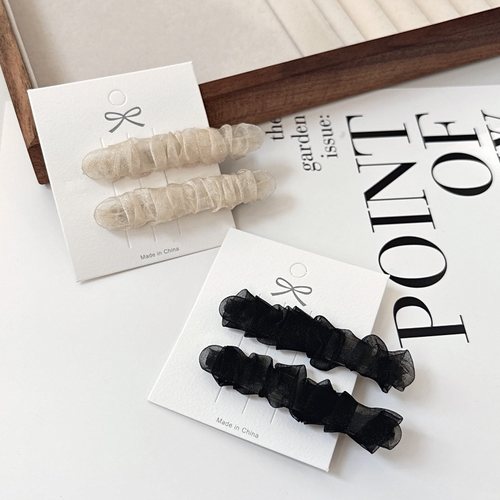 层次感高端侧边发夹刘海夹发饰