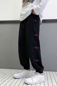 2023春夏装松紧腰港风缩脚卫裤男运动裤休闲裤   KK30-P45图片