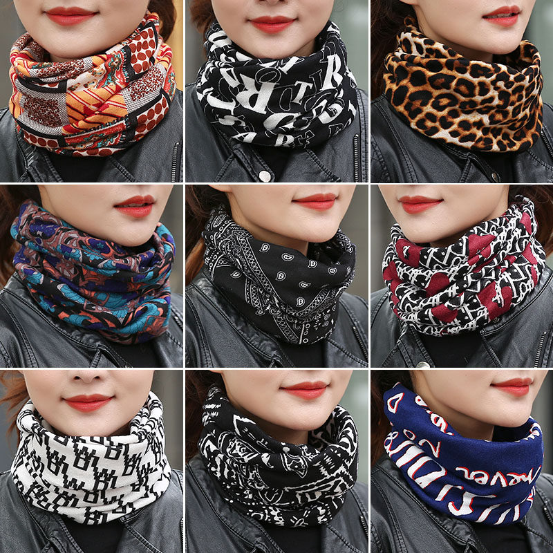 多功能扭扭帽女保暖防风面罩围巾冬季男百搭包头帽套头护颈围脖套