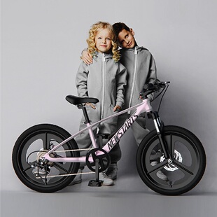 儿童自行车18-20-22寸山地车7-12岁男女孩童车变速碟刹山地自行车