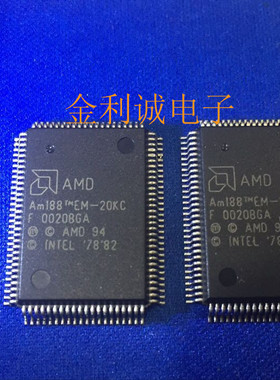 AM188EM-20KC    QFP  全新原装 可直拍【实体店】