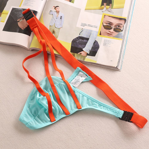 夏季冰丝滑性感男士内裤