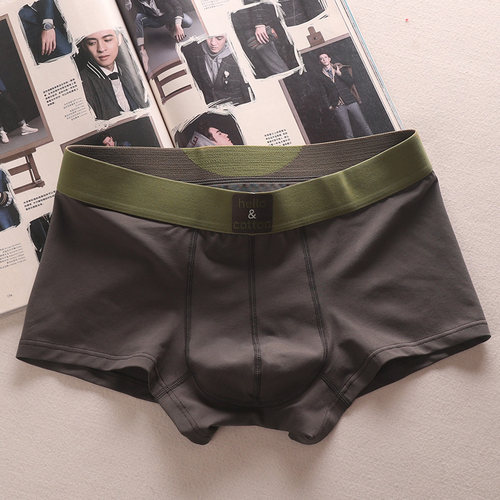 高端棉品简约百搭青年低腰男内裤